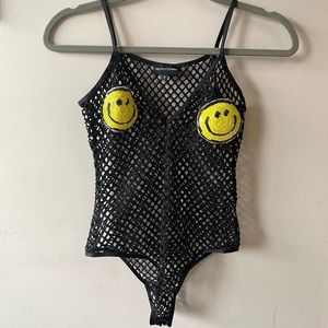 😃 Smily Fishnet Bodysuits